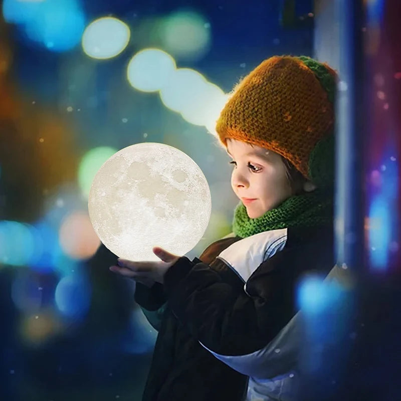 Lampe lune lévitante 3D LED