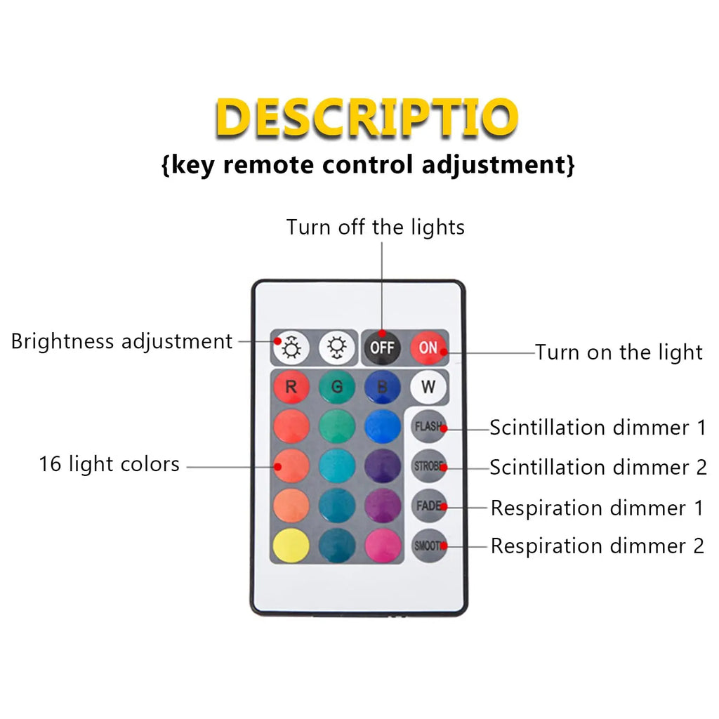 Projecteur Aurora & vagues – Lampe d'ambiance 16 couleurs