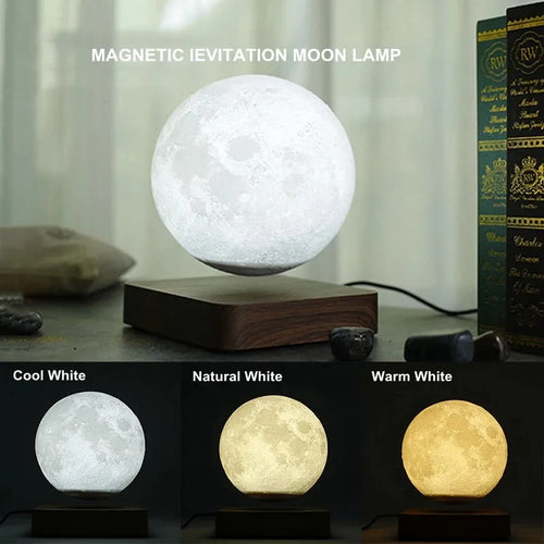 Lampe lune lévitante 3D LED