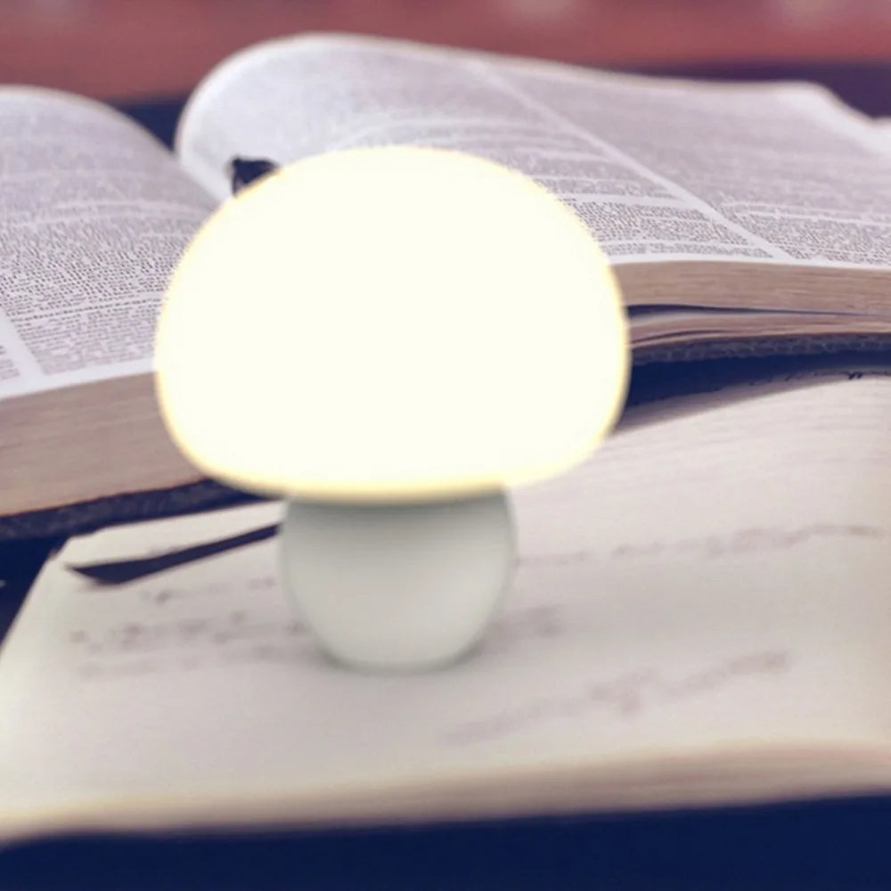 Veilleuse champignon LED rechargeable – Tactile et magnétique