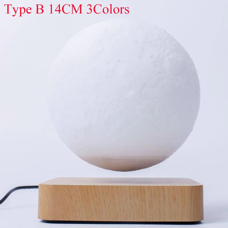 Lampe lune lévitante 3D LED