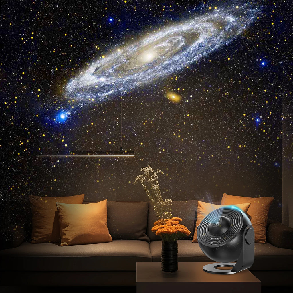 Projecteur Galaxie Planétarium 13 en 1 – Veilleuse LED Étoiles pour Chambre Enfant