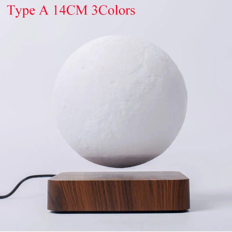 Lampe lune lévitante 3D LED