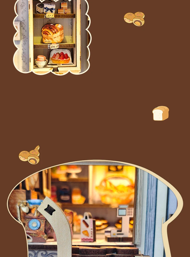 Miniature pâtisserie à assembler – Décoration DIY