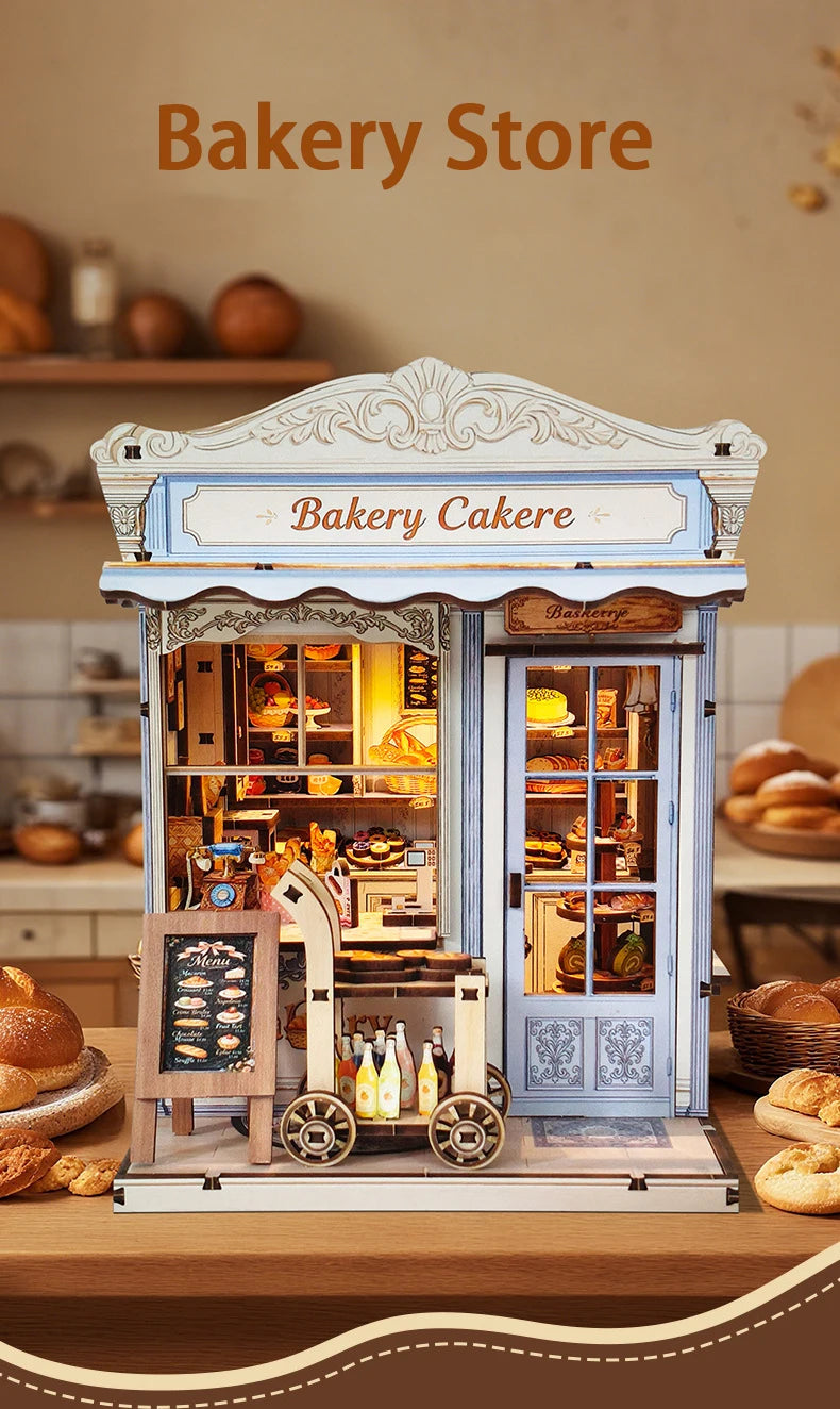 Miniature pâtisserie à assembler – Décoration DIY