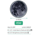 Lampe Murale Lune LED – Télécommande & Dimmable