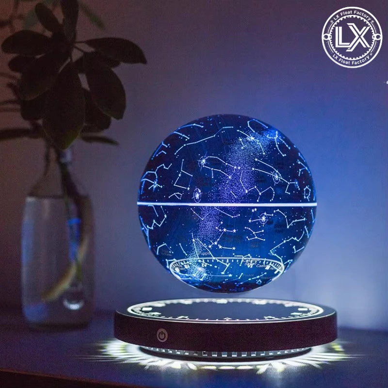 Globe Terrestre Lévitant LED – Rotation 360°, Décoration Bureau et Cadeau Original