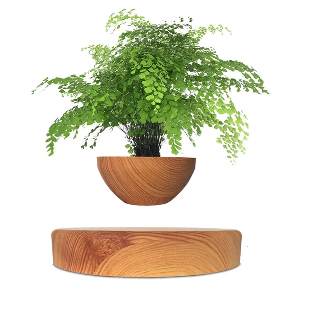 Pot bonsaï lévitant magnétique