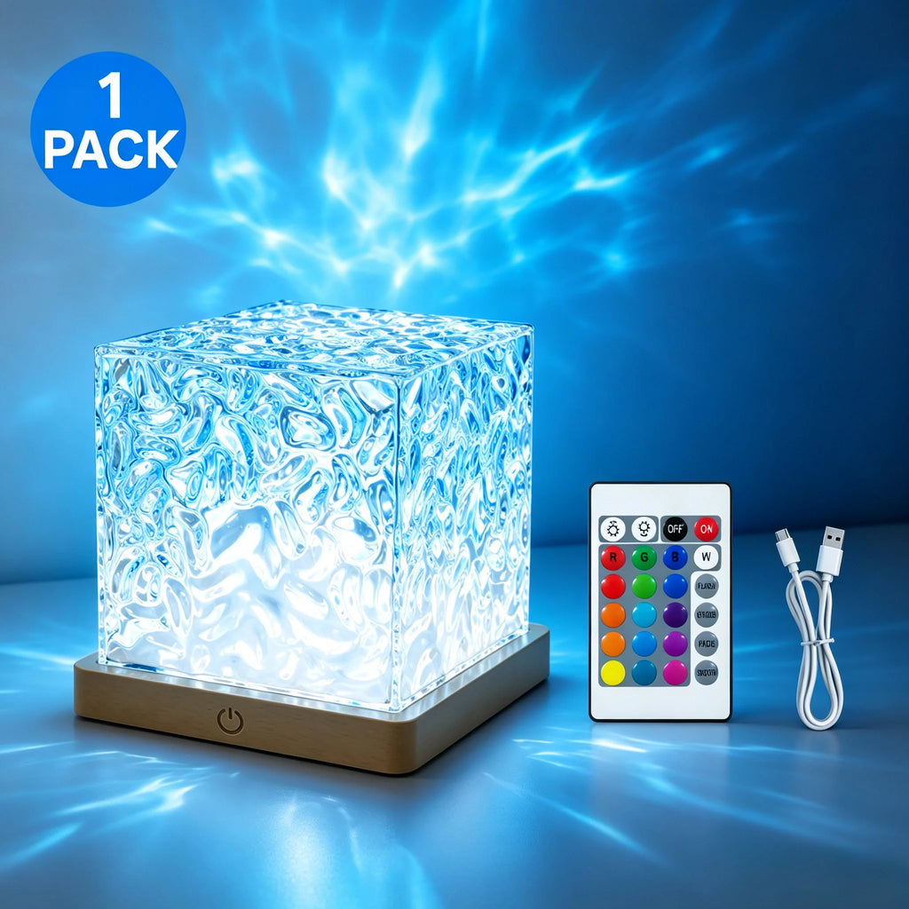 Projecteur Aurora & vagues – Lampe d'ambiance 16 couleurs