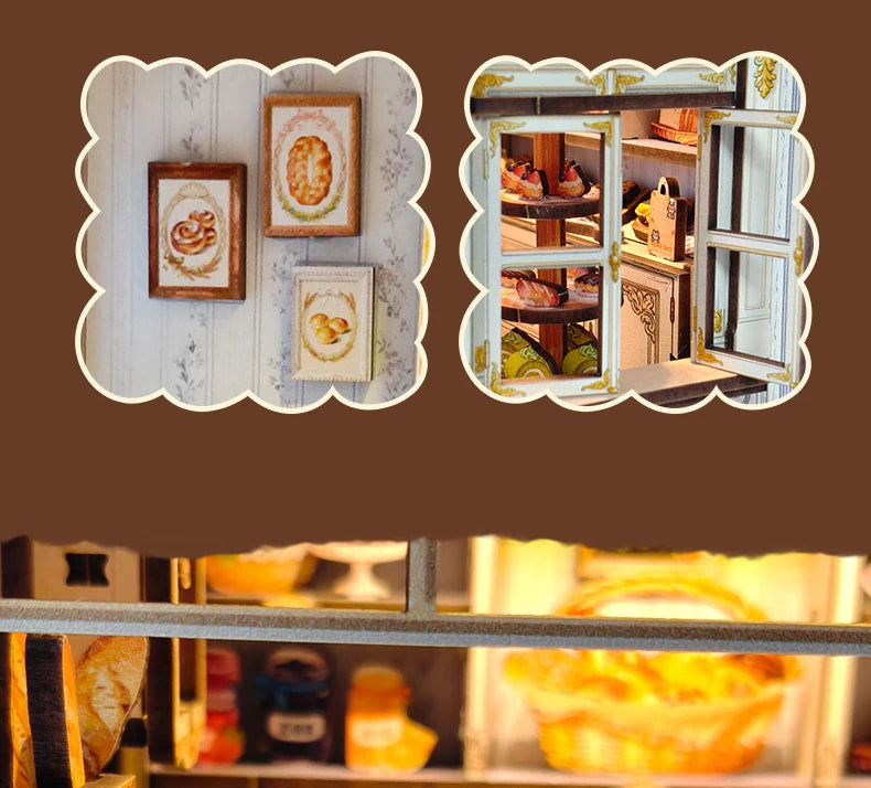 Miniature pâtisserie à assembler – Décoration DIY