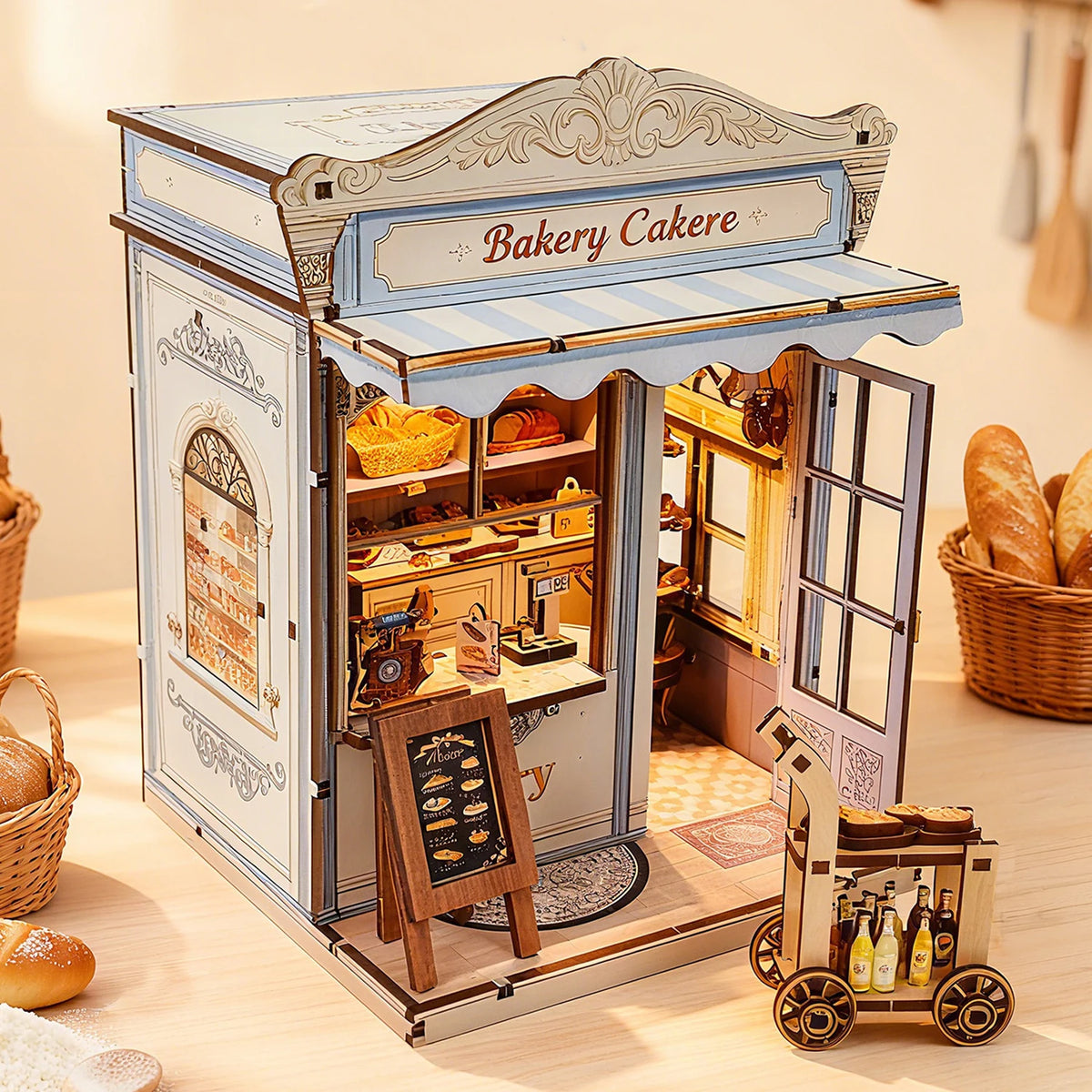 Miniature pâtisserie à assembler – Décoration DIY