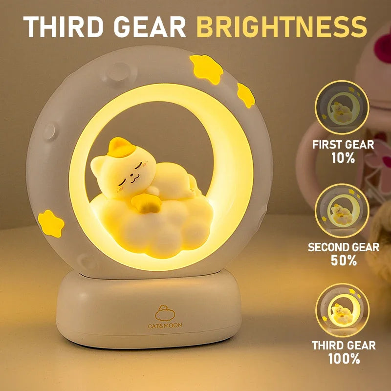 Veilleuse LED animaux kawaii rechargeable