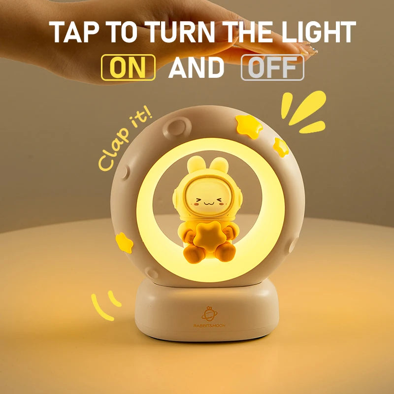 Veilleuse LED animaux kawaii rechargeable