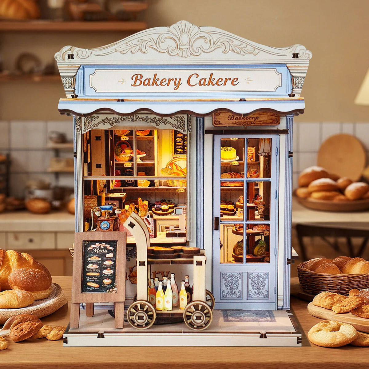 Miniature pâtisserie à assembler – Décoration DIY