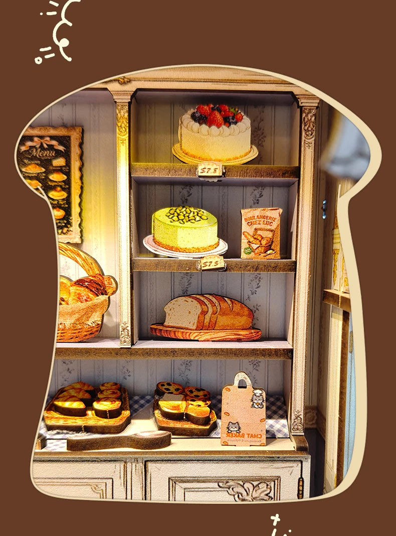 Miniature pâtisserie à assembler – Décoration DIY