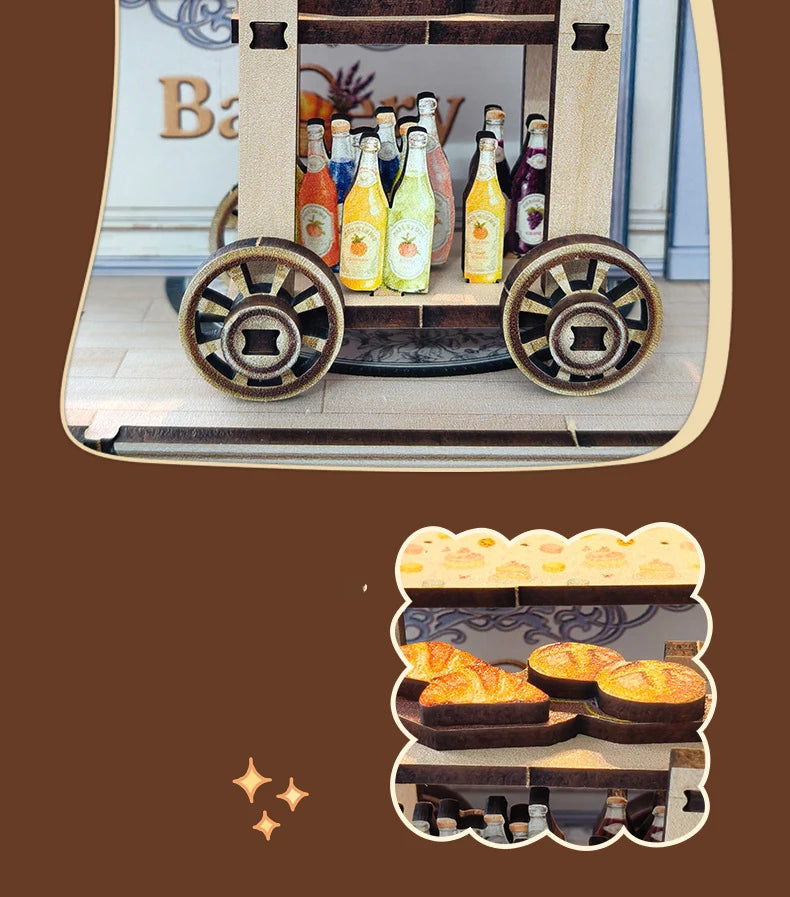 Miniature pâtisserie à assembler – Décoration DIY