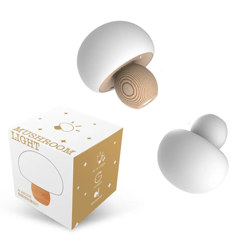 Veilleuse champignon LED rechargeable – Tactile et magnétique
