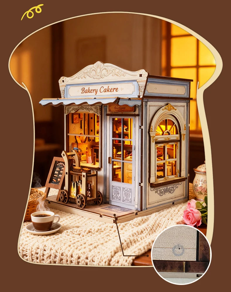 Miniature pâtisserie à assembler – Décoration DIY